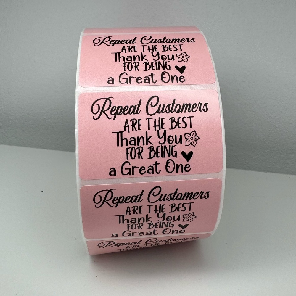 100pcs Repeat CustomersAppreciation Decorative Stickers new - Picture 7 of 13